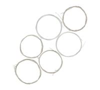 Milisten Universal Nylon Oud Strings Set with Silver-plated Copper Alloy Wound Strings, 6 Pieces Replacement for Oud Musical Instruments Accessories