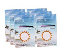 Milisten Uv Testing Cards Portable Uv Identifying Card for Accurate Intensity Measurement and Reptile Pet Safety Monitoring