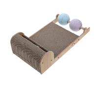 Milisten Versatile Cat Scratcher Pad Scratch-resistant Cardboard Sofa Lounger Bed Cozy Cat Resting Place Decorative Home Accessory