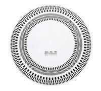 Milisten Vinyl Record Player Needle Distance Ruler Calibration Tool for Pickup Music Supply Accessory High Precision Test Gauge Ruler