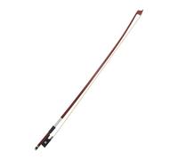 Milisten Violin Bow Wooden Half-size Bow with Ebony Frog 1/2 Size and Double Parisian Eyes Design for Advanced Students and Beginners, Suitable for Personal Practice and Music Training