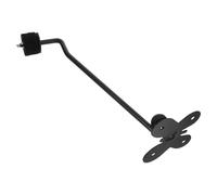 Milisten Wall Mounted Cymbal Stand Drum Cymbal Holder with Elegant Design Multiuse Storage Rack for Drum Accessories Easy Installation and Hook Layout