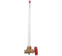 Milisten Water Level Gauge Tool with Plastic and Copper Construction, Efficient Operation and Versatile Compatibility for Water Tanks and Boilers Suitable for Home and Boiler Houses Use