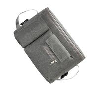 Milisten Waterproof Nursery Bag Hanging Diaper Pouch, Nylon Stroller Mummy Bag with Slip-Resistant Design for Baby Bottle Storage, Travel and Multi-Scenario Use