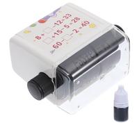 Milisten Wear-Resistant Addition and Subtraction Math Roller Stamp Scroll for Classroom Teaching, Designed for Student Learning and School Maths Exercises