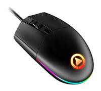 Milisten Wired Gaming Mouse USB with Ergonomic Streamlined Design and Comfortable Matte Texture, High-speed Positioning and Strong Resilience for Office and Gaming Use, 3 Gears Dpi