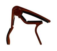 Milisten Wood Grain Capo for Guitar Tuners Key Trigger Design Aluminium Alloy Guitar Accessories for Acoustic Classical and Ukulele Use