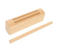 Milisten Wood Mallet Instrument for Sturdy Handcrafted Percussion Rhythm Block with Stick Interactive Early Education Musical Instrument for Home and Kindergarten
