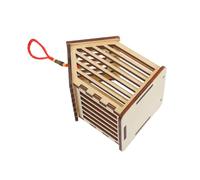 Milisten Wooden Cage for Breeding Lightweight Portable Habitat for Live Crickets Spacious Design for Comfortable Wooden Construction for Optimal Wellbeing