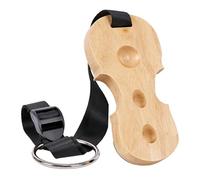 Milisten Wooden Cello End-pin Stopper with Non-skid Floor Protector Anchor Rest for Cellist Lightweight Burlywood Spike Holder for Practice and Performance