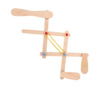 Milisten Wooden DIY Mechanical Arm Kit Build Your Own Mechanical Hand for Teens Educational for Learning Mechanics Engineering Interactive Play for Desktop Display