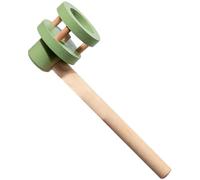 Milisten Wooden Floating Blow Ball for Balance Blowing Game Vital Capacity Exercise Indoor Outdoor Interactive Plaything Safe Smooth Design for Fun