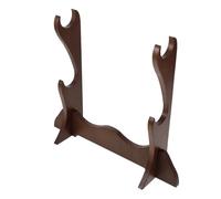 Milisten Wooden Flute Display Stand Multi-layer Bamboo Flute Rack Horizontal Piccolo Holder Universal Household Wind Instrument Storage for Home Music Rooms