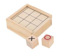 Milisten Wooden Matching Chess Board Puzzle Game for Elderly Engaging Table Decor and Fun Family Activity for Goody Bag Stuffers and Travel Games