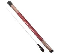 Milisten Wooden Orchestra Conducting Baton Set with Imitation Handle, 2pcs Music Conductor Accessories for Symphony and Concert Use, Black and Brown Random Colors