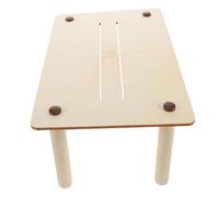 Milisten Wooden Puppet Fighting Table for Easy Assembly Interactive Play Mat Develops Social Skills Cognitive Skills Teamwork for Games and Family Activities