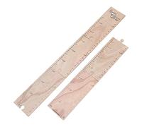 Milisten Wooden Puzzle Growth Height Chart - Natural Schoolhouse Style Ruler DIY Measurement Chart for Girls & Boys - 40-180cm