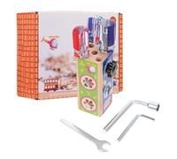 Milisten Wooden Screw for Early Education Multi Functional Educational Plaything for Enhances Hand Eye Coordination Logical Thinking Creativity for Boys