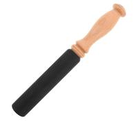 Milisten Wooden Singing Bowl Mallet for Tibetan Nepalese Meditation Bowls Handmade Pu Wrapped Percussion Instrument Stick for Meditation Sound Therapy Practices