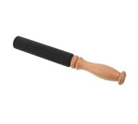 Milisten Wooden Tibetan Singing Bowl Mallet Pu Wrapped Handcrafted Percussion Tool for Resonance Bowl Stick for Meditation Accessories and Tapping Practices