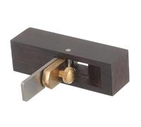 Milisten Woodworking Plane Violin Thumb Planer Ebony Luthier Tool for Precise Instrument Shaping and Surface Smoothing Blades for Fine Cutting and Polishing Suitable for Beginners and