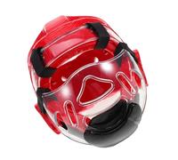 Milisten Youth Karate Helmet for Head Circumference Breathable Sweat Wicking Taekwondo Sparring Headgear with Impact Resistant Construction and Vibrant Cooling Design for Training and