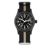 Militado ML05 ML05B 38mm Vintage Field Watches for Men, VH31 Sweep Hands/515/Miyota Super 2035 Quartz Movement Watch, Domed Sapphire Crystal AR Coating, C3 Super Luminous, 100M Waterproof