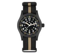 Militado ML05 ML05B 38mm Vintage Field Watches for Men, VH31 Sweep Hands/515/Miyota Super 2035 Quartz Movement Watch, Domed Sapphire Crystal AR Coating, C3 Super Luminous, 100M Waterproof