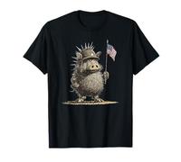 Militar Wild Hog Look for Man and Woman T-Shirt