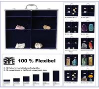 Militaria Display Cases ALU MAXI FLEX 2 Compartments No 1 - 2 - 3 Safe 5775-4