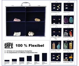 Militaria Display Cases ALU MAXI FLEX 2 Compartments No 1 - 2 - 3 Safe 5775-4