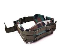 Military A.L.I.C.E Kidney Pad Belt for Framed Rucksack/ALICE Pack Belly Waist Strap Belt Frame Attaching LC-2 Tactical Hiking Camping (Woodland Camo),Padded waist belt,MOLLE padded