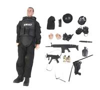 Military Action Figure, 30 cm Desert Combat Soldier Model with Accessories, 1/6 Scale