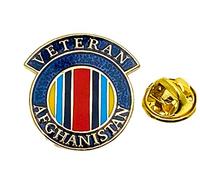 military Afghanistan Veteran Lapel Pin Regimental Badge V3