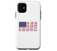 Military Aircraft American Flag - 27 Different Planes Case for iPhone 11