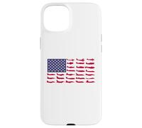Military Aircraft American Flag - 27 Different Planes Case for iPhone 15 Plus