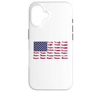 Military Aircraft American Flag - 27 Different Planes Case for iPhone 16