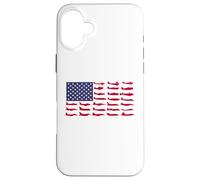 Military Aircraft American Flag - 27 Different Planes Case for iPhone 16 Plus