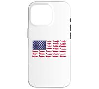 Military Aircraft American Flag - 27 Different Planes Case for iPhone 16 Pro
