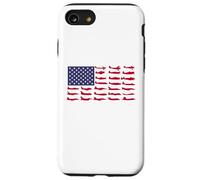 Military Aircraft American Flag - 27 Different Planes Case for iPhone SE (2020) / 7/8