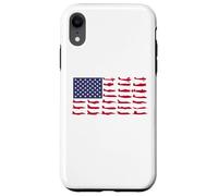 Military Aircraft American Flag - 27 Different Planes Case for iPhone XR