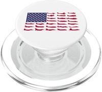 Military Aircraft American Flag - 27 Different Planes PopSockets PopGrip for MagSafe