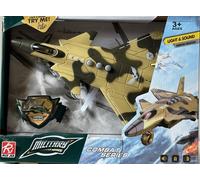 Military Aircraft Jet Plane Fighter Function Try My Light Sound Model Toy Gift