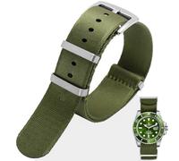 Military Ballistic Nylon Watch Band with Heavy Buckle 18mm 20mm 22mm 24mm,Thick G10 Premium Nylon Watch Bands Smart Watch Multicolor Replacement Watch Straps for Men Women