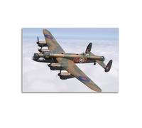 Military Bomber Poster Lancaster Bomber Jet Poster Decorative Painting Canvas Wall Posters And Art Picture Print Modern Family Bedroom Decor Posters 20x30inch(50x75cm)