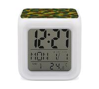 Military Camo Penis Alarm Clock 7 Color Digital Alarm Clock For Women Men Gift