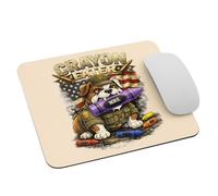 Military Corps Proud Grunt Soldier Family Crayon Eater Desk Mat Comfortable Mousemat Washable Mouse Mat For Travel Laptop Computer 25X30Cm