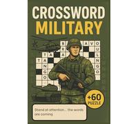 Military Crossword for Adults, Seniors & Teens: 6x9 Army Word Search Book - Over 60 Military-Themed Puzzles for Families & Kids | Patriotic Fun ... & Armed Services| Stress Relief & Relaxation