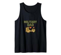 Military Dad | Proud Family and Service Design Tank Top