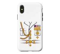 Military Dictator General Officer Uniform Halloween Costume Case for iPhone X/XS